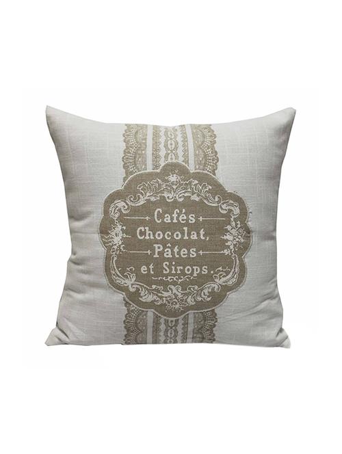 lace effect cushion cover - 12451681 - Very Small Image - 1