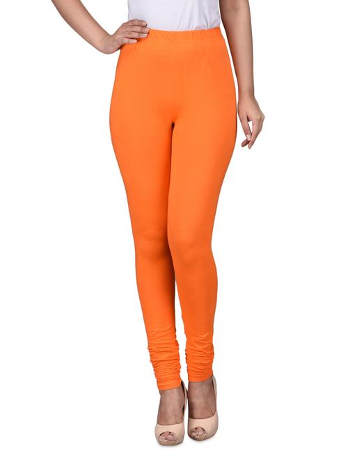 orange cotton spandex leggings - 1246215 - Very Small Image - 1