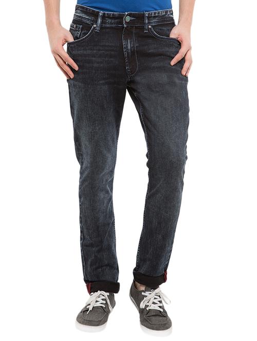 dark blue cotton jeans - 12470324 - Very Small Image - 1