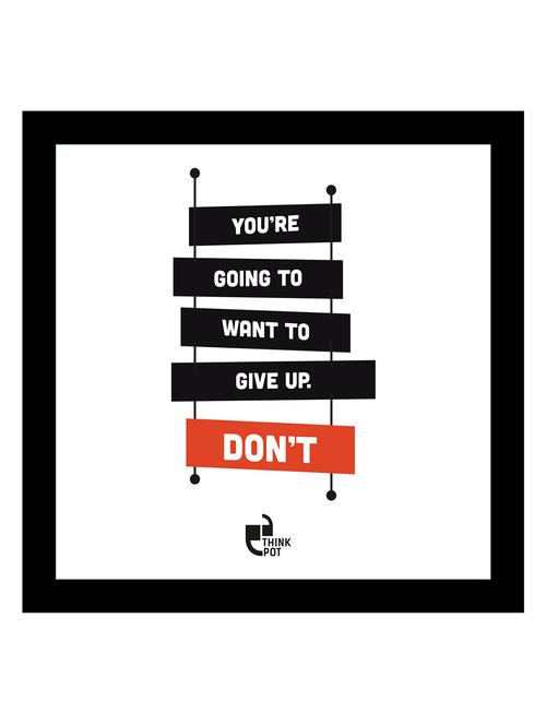 you're going to want to give up black square frame - 12480471 - Very Small Image - 1