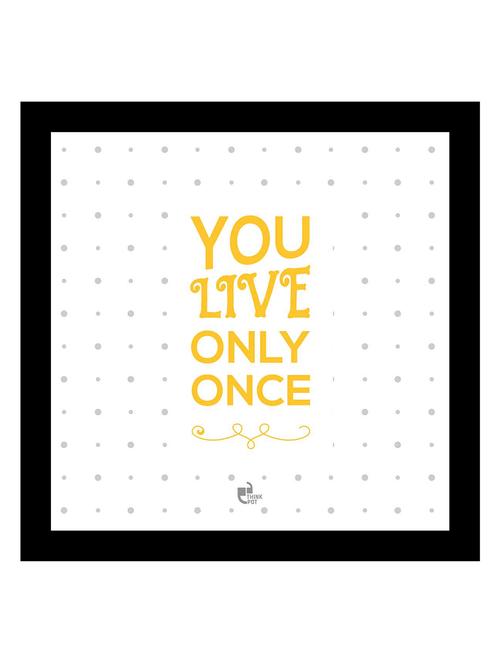 you live only once black square frame - 12480600 - Very Small Image - 1