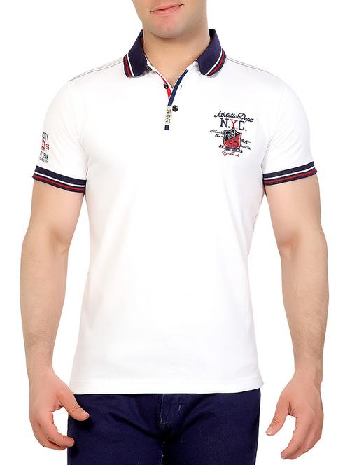 white cotton t-shirt - 12485440 - Very Small Image - 1