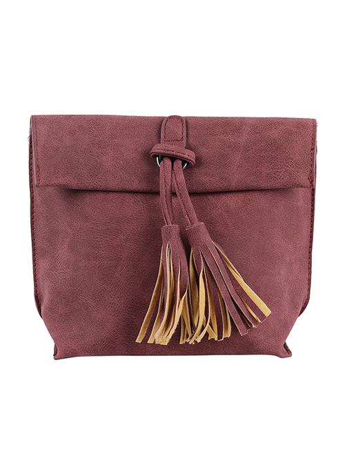 purple rexene sling bag - 12487100 - Very Small Image - 1