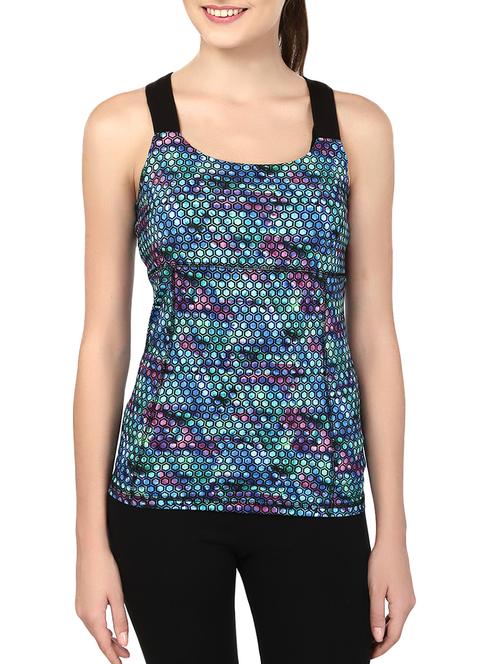 multicolored printed tank top - 12495673 - Very Small Image - 1