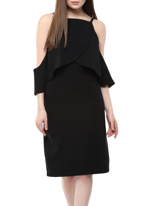 women's sheath solid dress - 12503092 - Very Small Image - 1