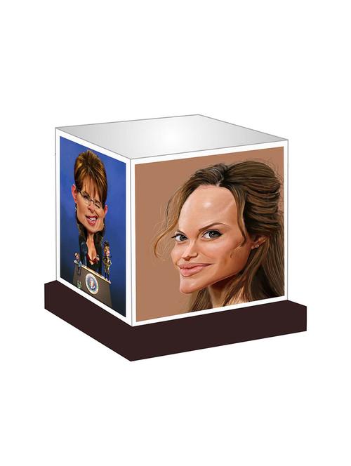 amazing caricatures night lamp - 12503499 - Very Small Image - 1