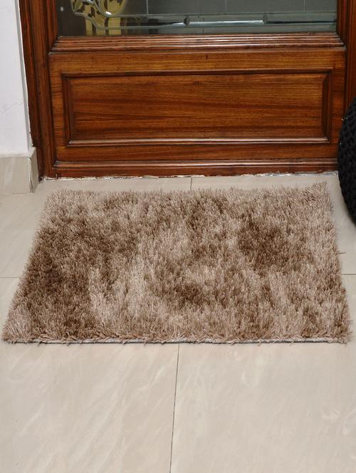 avira home beige shaggy area rug-medium-60x90 cm - 12506637 - Very Small Image - 1