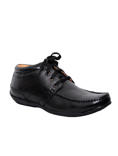 black leather derbies - 12506919 - Very Small Image - 1
