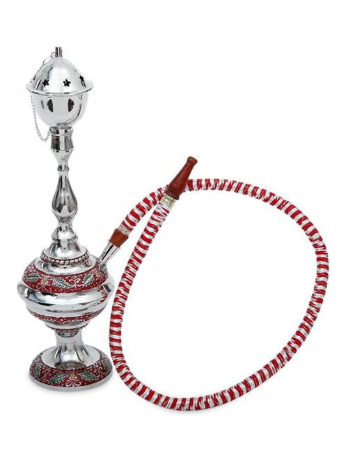 silver brass and glass hookah - 1250788 - Very Small Image - 1