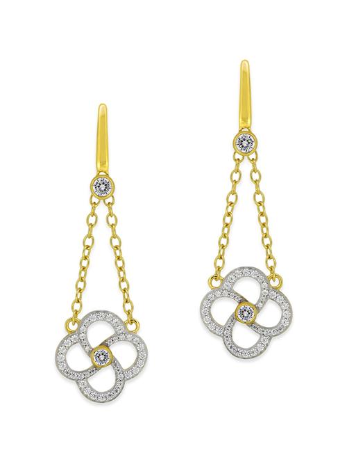 golden drop earrings - 12508341 - Very Small Image - 1