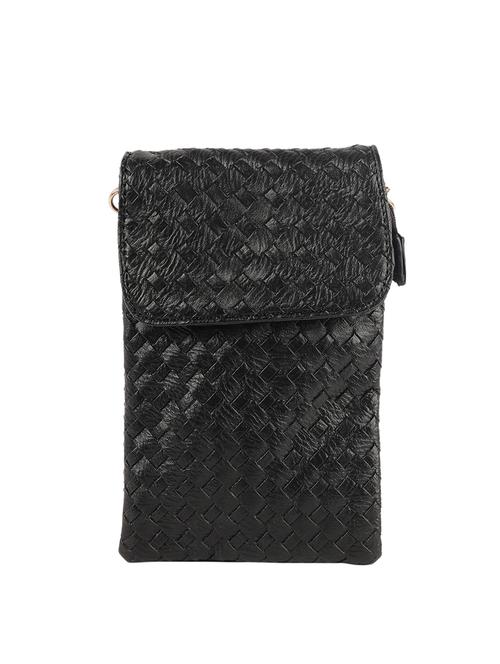 black rexene braided sling bag - 12511453 - Very Small Image - 1