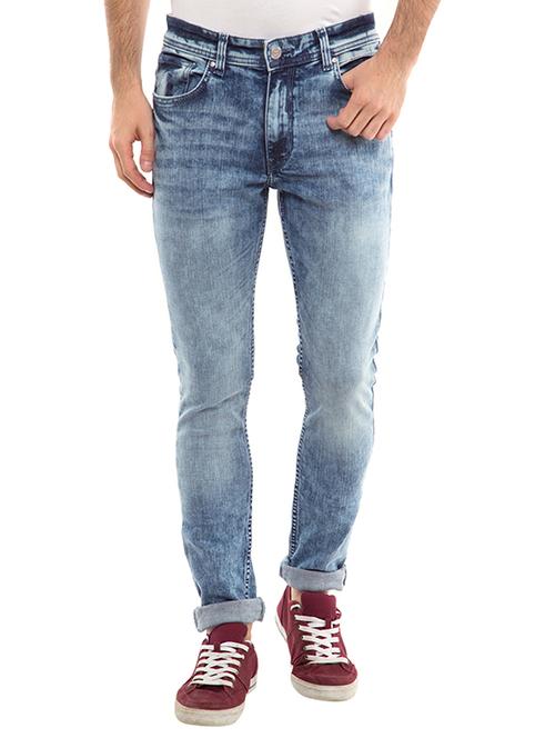 dark blue cotton jeans - 12517300 - Very Small Image - 1
