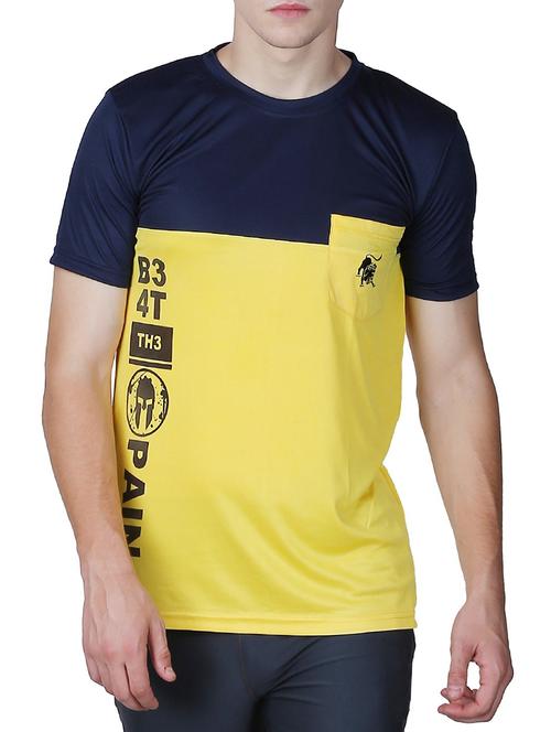 yellow polyester tshirt - 12518338 - Very Small Image - 1