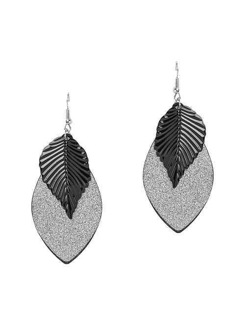 silver silver plated earring - 12522831 - Very Small Image - 1