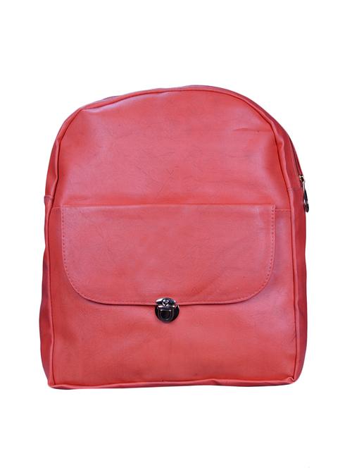 pink leatherette backpack - 12556640 - Very Small Image - 1