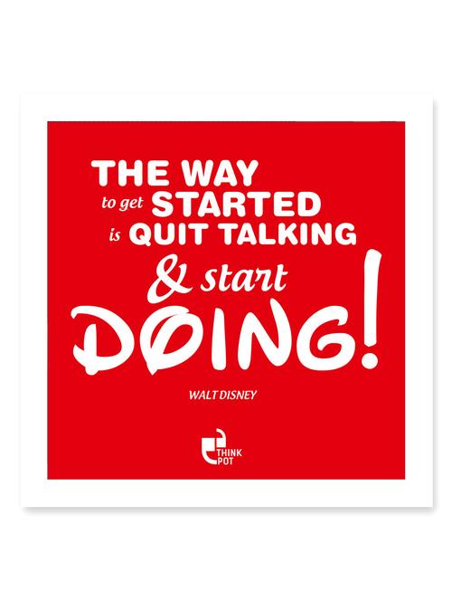 the way to get started white square frame - 12565557 - Very Small Image - 1