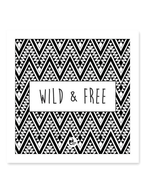 wild and free white square frame - 12565683 - Very Small Image - 1
