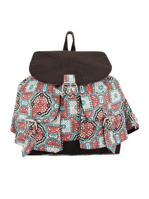 brown canvas backpack - 12575691 - Very Small Image - 1