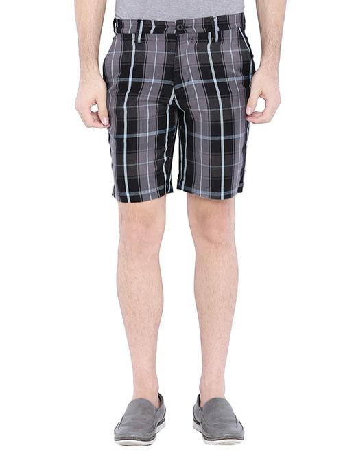 black polyester blend shorts - 12576663 - Very Small Image - 1