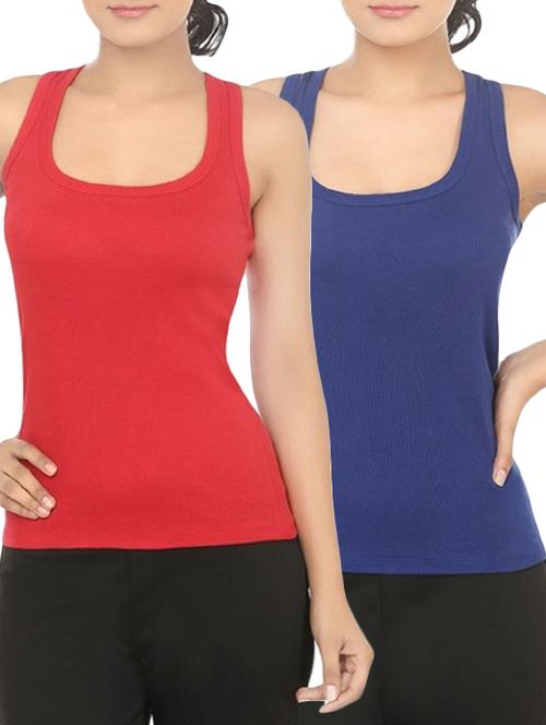 set of 2 multicolored cotton tees - 12576836 - Very Small Image - 1