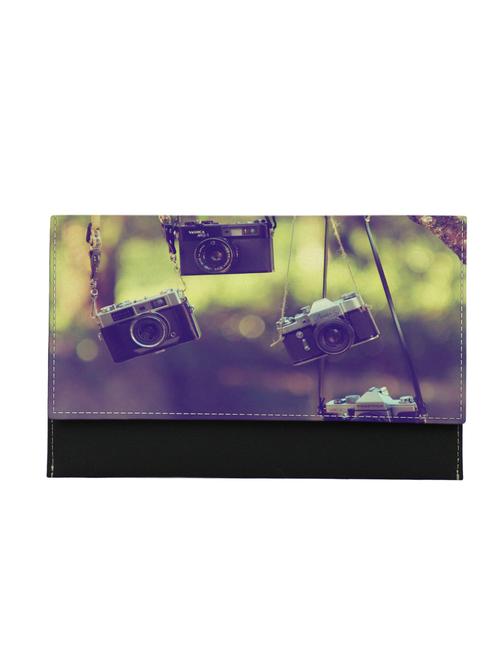 multi colored synthetic leather clutch - 12577135 - Very Small Image - 1