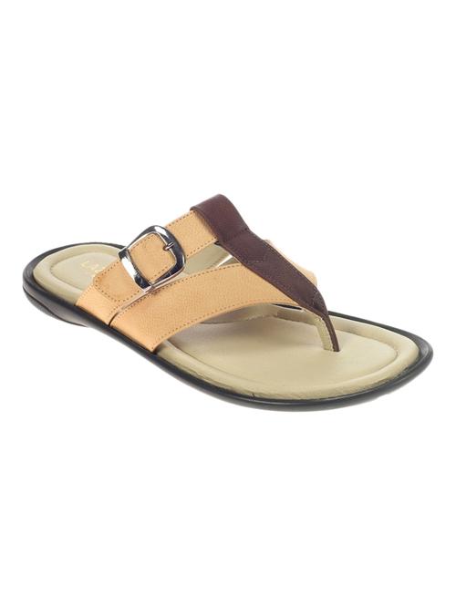 beige pu slippers - 12577945 - Very Small Image - 1