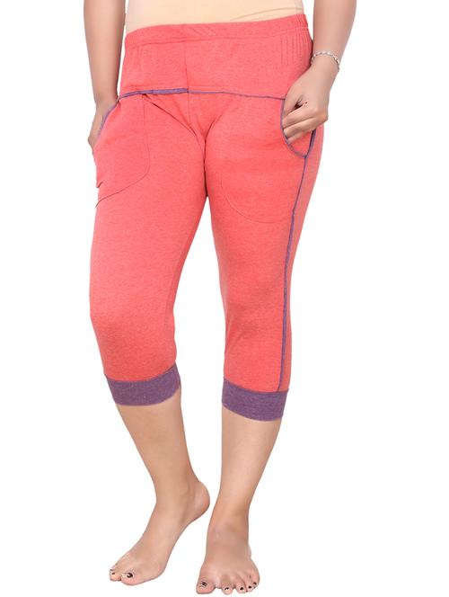 orange cotton capri - 12578914 - Very Small Image - 1