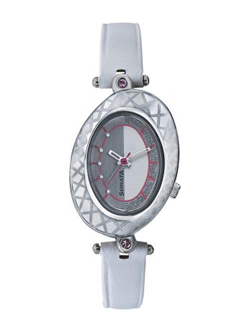 sonata analog multi colored dial women's watch - 8125sl02 - 12583716 - Very Small Image - 1