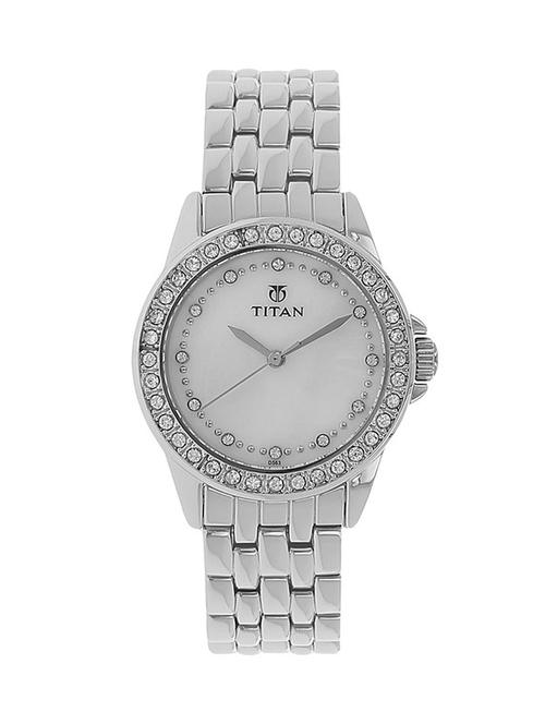 titan 9798sm02 purple analog watch - for women - 12584387 - Very Small Image - 1