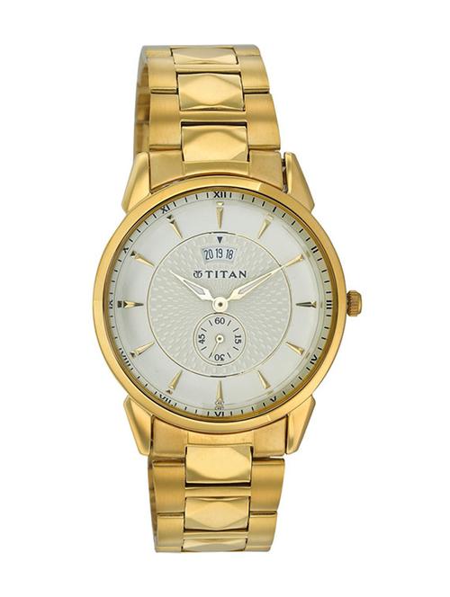 titan 1521ym02 tycoon analog watch - for men - 12584615 - Very Small Image - 1