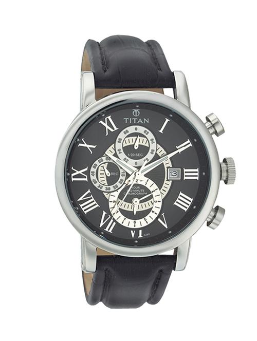 titan 9234sl02 orion analog watch - for men - 12584618 - Very Small Image - 1