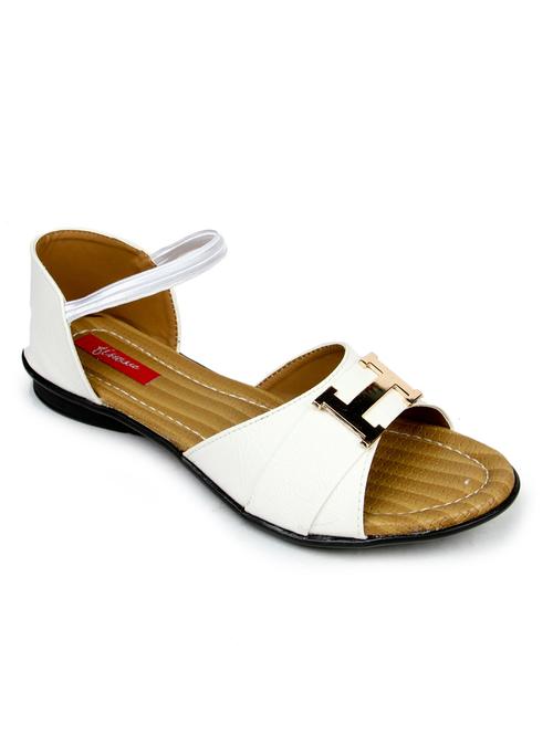 white closed back thong sandal - 12585675 - Very Small Image - 1
