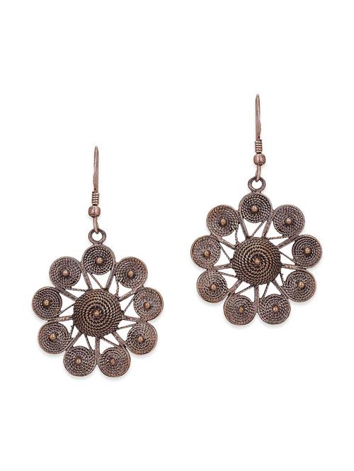 grey silver earring - 12586501 - Very Small Image - 1