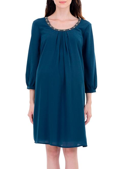 navy blue polyester maternity wear - 12588222 - Very Small Image - 1