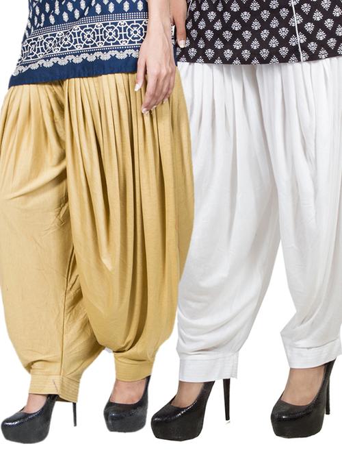 set of 2 multicolored cotton salwar - 12588336 - Very Small Image - 1