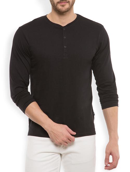 black cotton tshirt - 12590312 - Very Small Image - 1