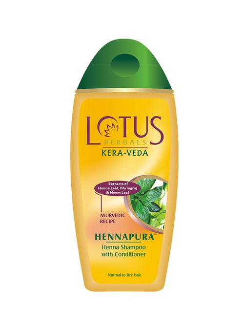 lotus herbals hennapura shampoo  - 12592336 - Very Small Image - 1