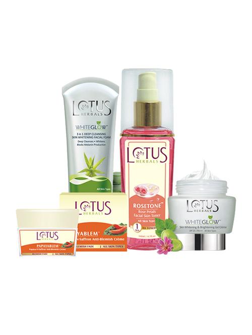 lotus herbals pigmentation repair kit 4pcs - 12592481 - Very Small Image - 1
