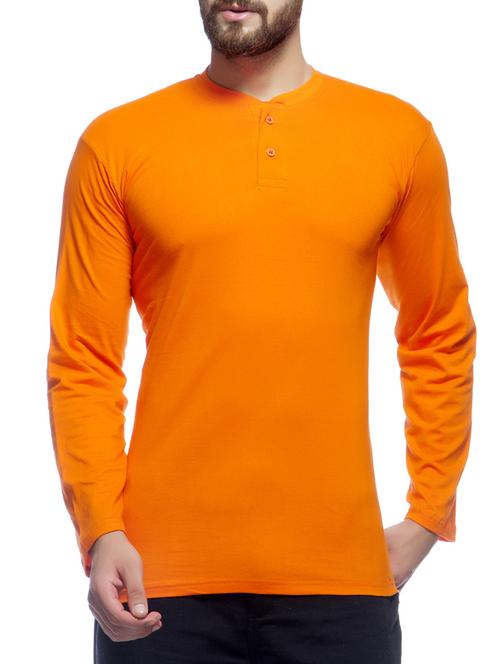 orange cotton tshirt - 12593334 - Very Small Image - 1