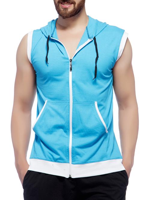 blue cotton sweatshirt - 12593511 - Very Small Image - 1