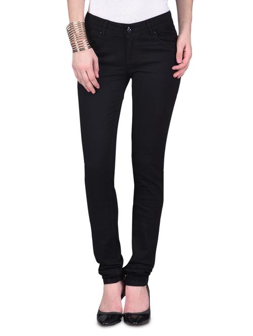 black cotton spandex jeans - 1259737 - Very Small Image - 1
