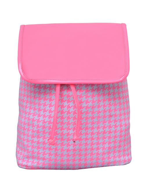 pink printed backpack - 1261147 - Very Small Image - 1