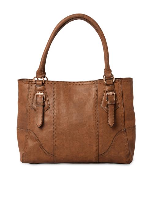 brown leatherette handbag - 1261160 - Very Small Image - 1