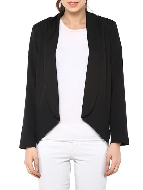 black polyester jacket - 12691253 - Very Small Image - 1