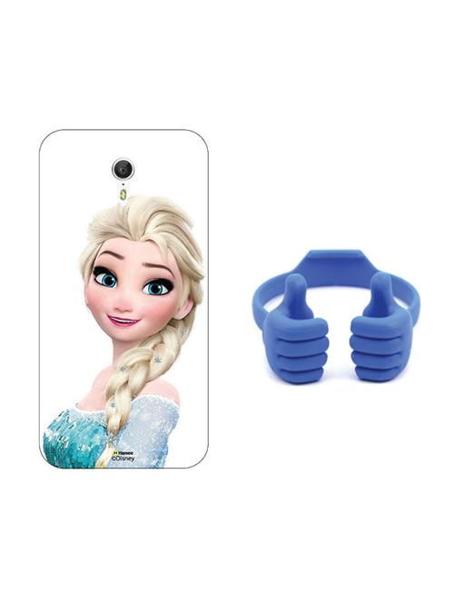 hamee disney frozen princess licensed hard back case cover for coolpad mega 2.5 d cover with free mobile stand - combo 40 - 12696303 - Very Small Image - 1