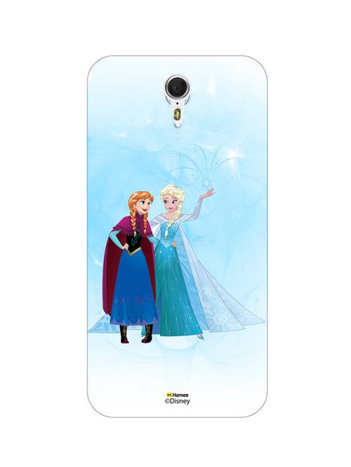 hamee disney princess frozen official licensed hard back case cover for coolpad mega 2.5 d (elsa anna / mist) - 12696393 - Very Small Image - 1