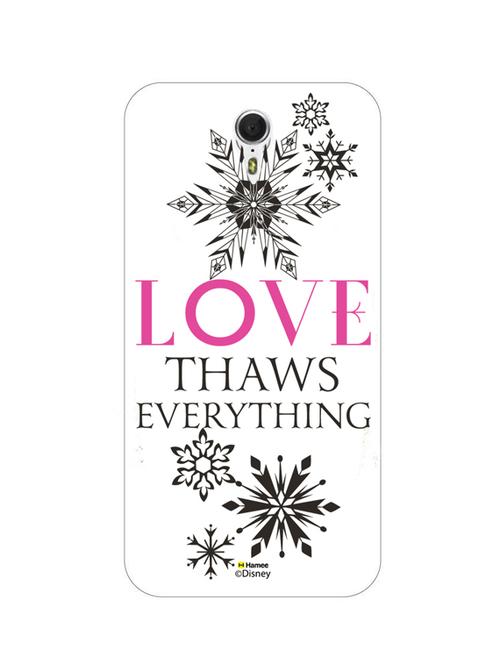 hamee disney princess frozen official licensed hard back case cover for coolpad mega 2.5 d (love thaws everything) - 12696397 - Very Small Image - 1