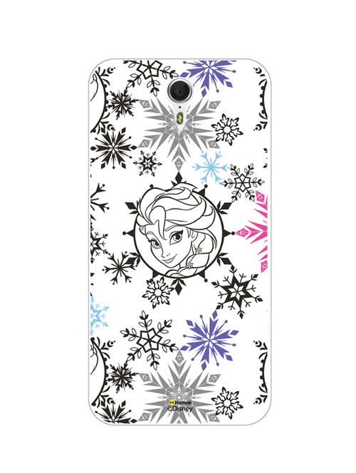 hamee disney princess frozen official licensed hard back case cover for coolpad mega 2.5 d (elsa / colourful flakes) - 12696399 - Very Small Image - 1