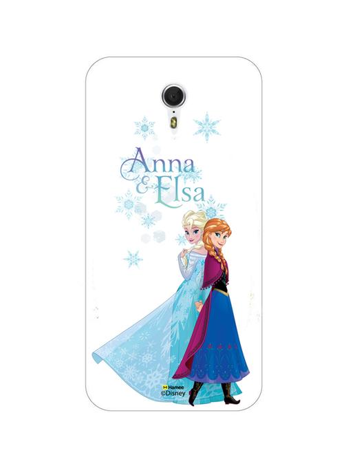 hamee disney princess frozen official licensed hard back case cover for coolpad mega 2.5 d (anna & elsa) - 12696414 - Very Small Image - 1