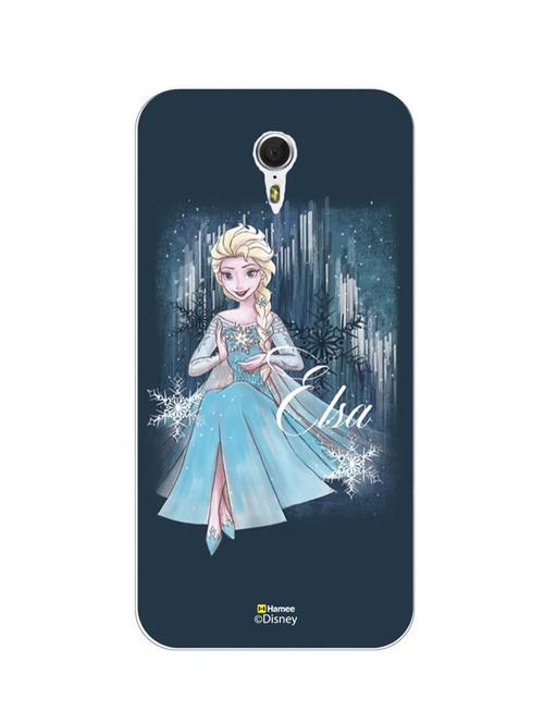 hamee disney princess frozen official licensed hard back case cover for coolpad mega 2.5 d (elsa / blue) - 12696418 - Very Small Image - 1